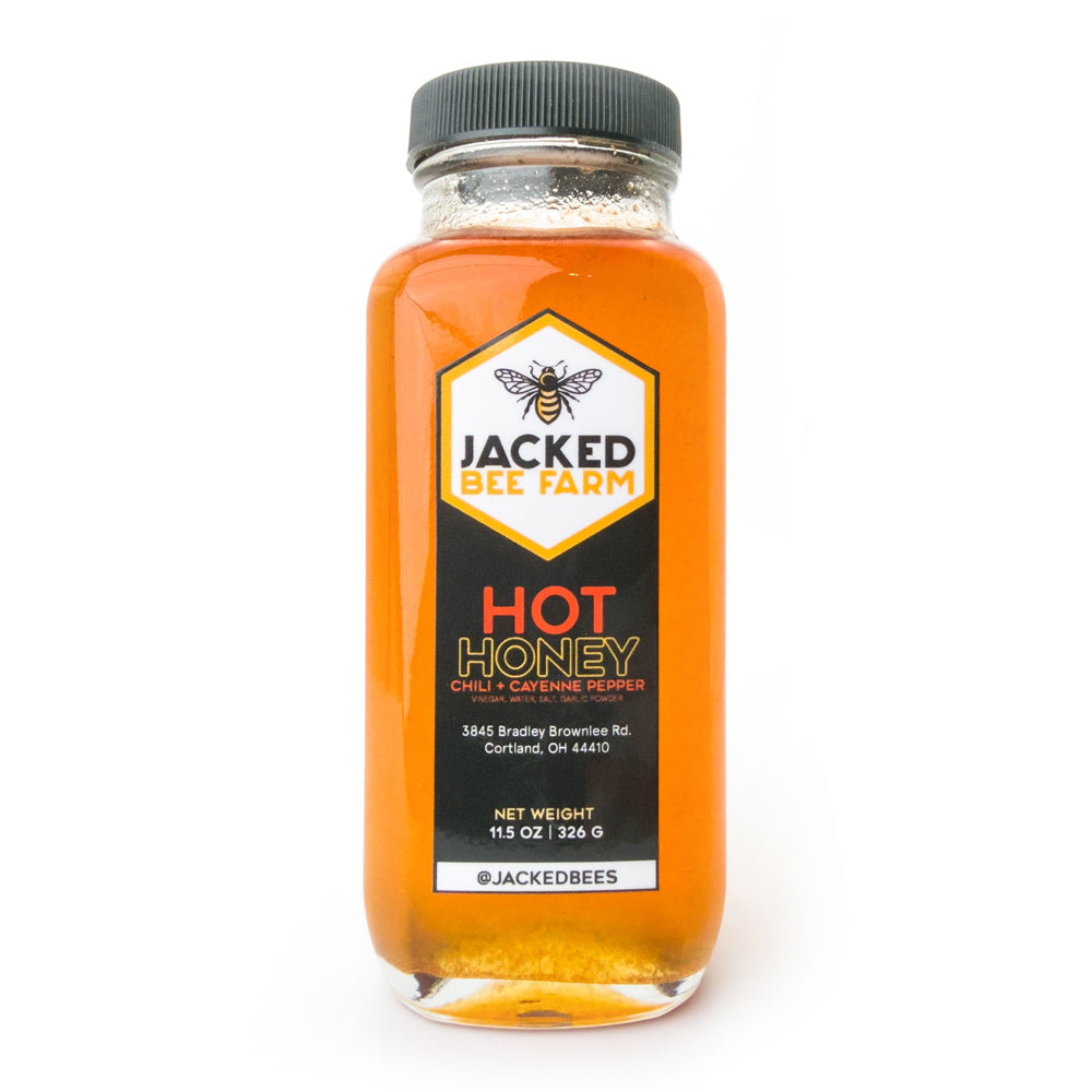 Honey Jacked Bee Farm Hot Honey | Chili & Cayenne Infused Raw Honey
