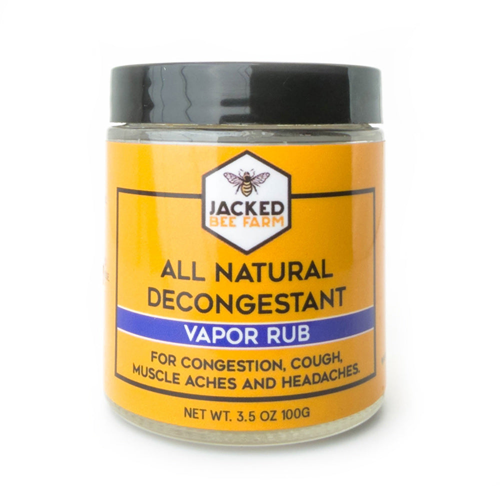 Jacked Bees All Natural Vapor Rub | 3.5 oz.
