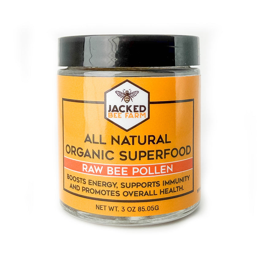 Jacked Bees Raw Bee Pollen | 3 oz.