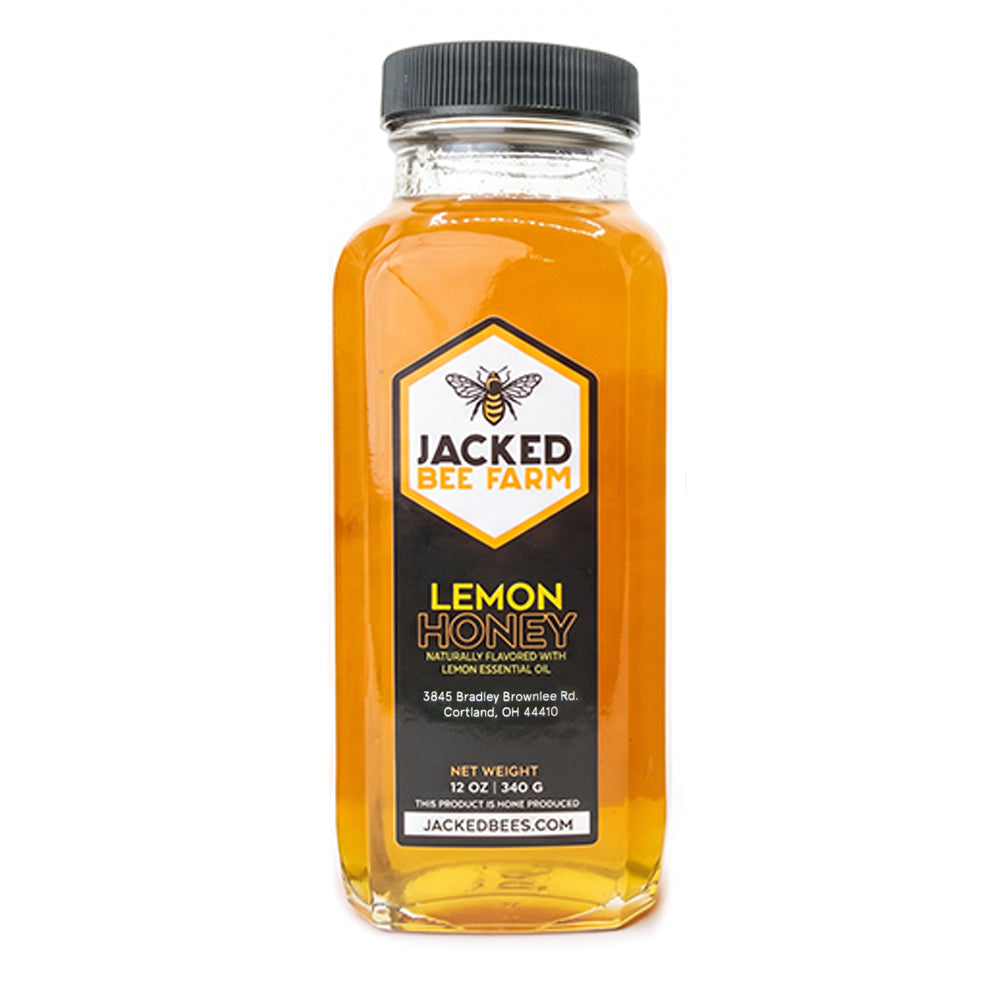 Jacked Bees Lemon Honey | 12oz