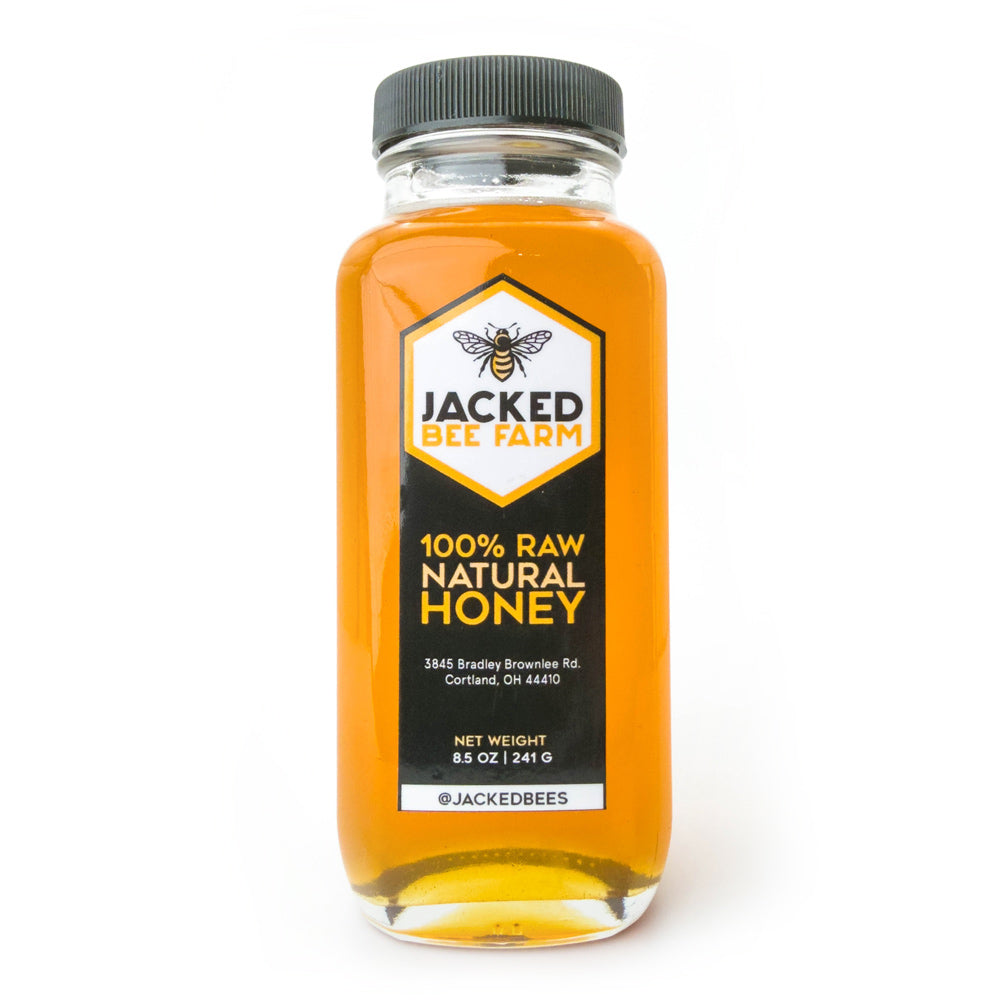 Jacked Bees Raw Natural Honey | 8.5oz