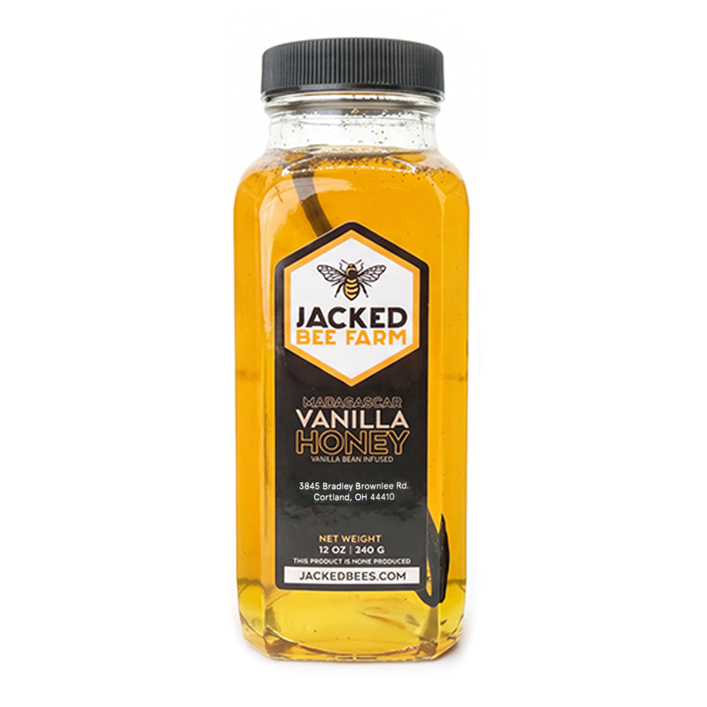 Jacked Bees Madagascar Vanilla Honey | 12oz