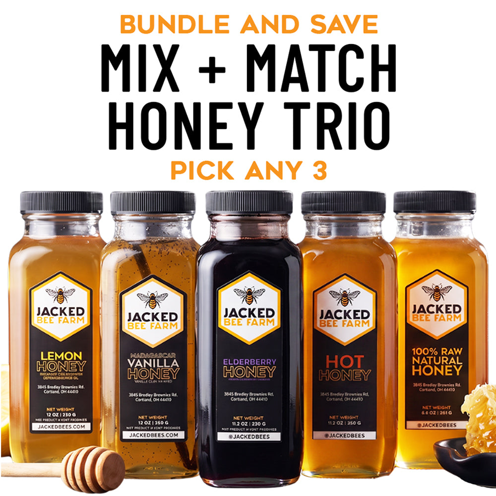 Jacked Bees Honey Trio